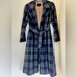 Banana Republic NWT Women’s Plaid Tie Waist Coat